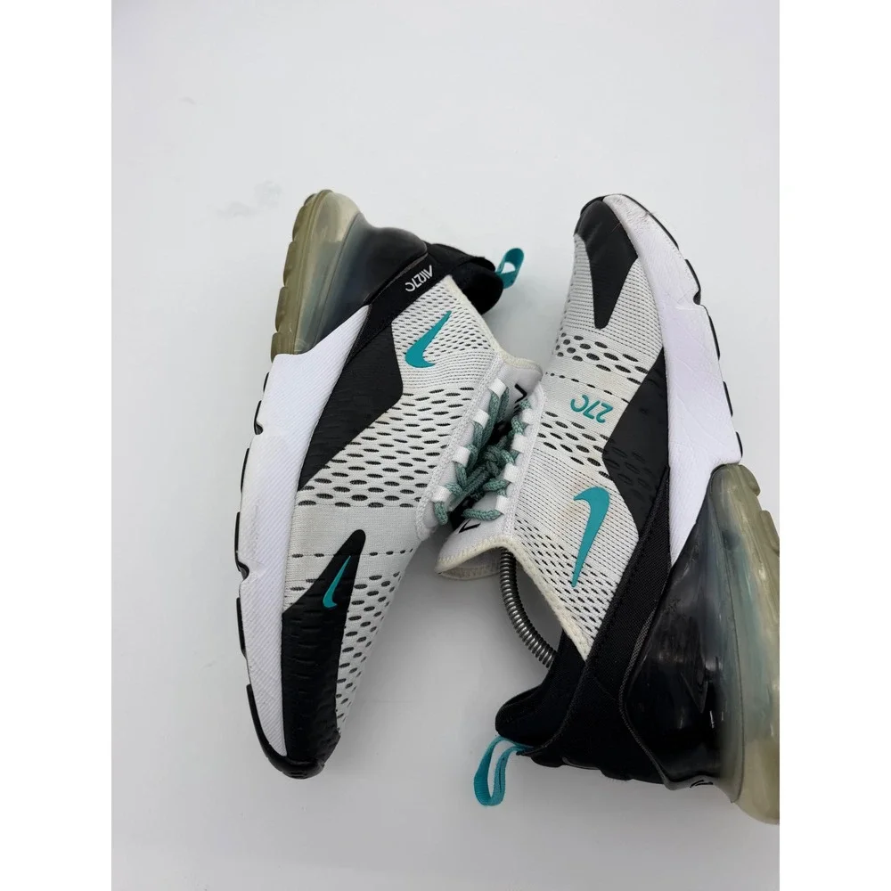 Nike Air Max 270 White Black Dusty Cactus AH8050-001 Mens Size 12 Sneaker